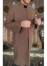 Kışlık Kaşe Cübbe (Kahve)