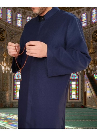 Kışlık Kaşe Cübbe (Koyu laci)