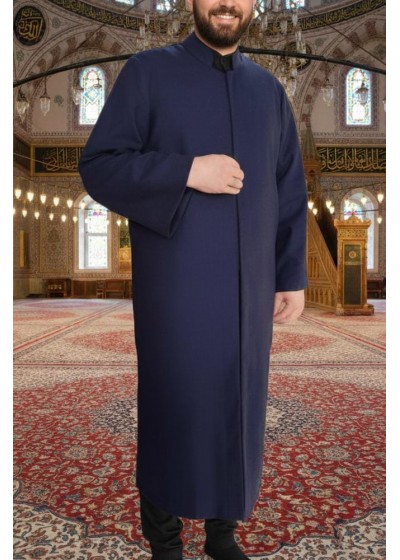 Kışlık Kaşe Cübbe (Koyu laci)