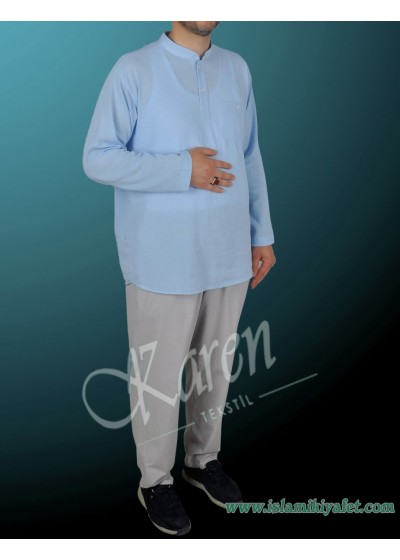 Gömlek Şalvar Takım (A. Mavi)