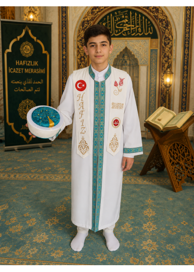 Hafız  İcazet  Atkısı lalegül