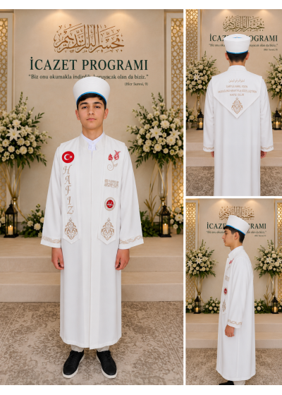 Hafız  İcazet  Atkısı lalegül